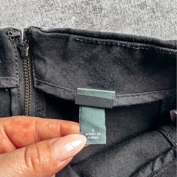 Wild Fable Black Mini Skirt Size 2 - Picture 2 of 5